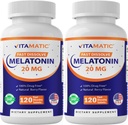 Vitamatski melatonin 20mg za podporo spanju 