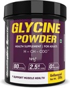 Športni Glycine Powder - Aminokisline dodatek - Podpora zdravje mišic - 200 gramov - 80 Servinga