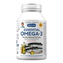 ANDREW LESSMAN Essential Omega-3 Orange - 180 Softgels - Ultra-Pure, Omega-3 Oils. Visoka DHA, brez želodčne vstaje, brez onesnaževalcev, brez živega srebra. Majhen, enostaven za požiranje softgels
