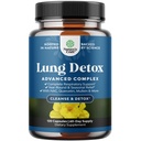 Lung Detox Mullein Leaf Kapsule - čiščenje Mullein Lung Cleanse Complex z NAC Quercetin & Cordyceps Extracts - Leaf Herb Respiratory Supplement za Sinus Immunity & Dihanje podporo