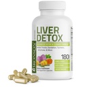 Bronson jetra Detox Napredno Detox & Čiščenje Formula podpira zdravje jeter funkcijo z mlekom Thistle, Dandelion koren, kurkuma, Artichoke Leaf & More, Non-GMO, 180 vegetarijanske kapsule