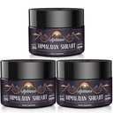 Ajoblanco 600mg Naravni Himalajski organski Shilajit Resin - himalajsko zlato Shilajit Resin z organsko ajurvedsko mešanico v visoki moči za energijo, moč in imuniteto, paket 3