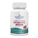 Nordic Naturals Nič sladkor probiotic Gumies - Jagodna lubenica aroma - 40 Gummies - Podpira Prebavne Wellness & Imuna Health - Non-GMO - Tretja stranka Tested - Vegan - 20 Servinges