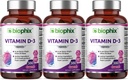 Biophix Vitamin D-3 10000 i.e. 380 Softgels 3 Pack - Visoka stopnja tveganja za ekstra deviško oljčno olje Ne-GMO Soy-free podpira imuno zdravje močnih kosti