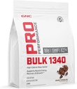 GNC Pro Performance Bulk 1340 Mass Gainer Protein Powder, 50g, Gluten Free, Whey, Kreatin, BCAA, 3. stranka Tested, Mišična regeneracija in rast, Mikrohranila, Dvojna čokolada, 9 Serving