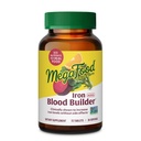 Megafood Blood Builder Železni dodatek za ženske & moške - povečanje ravni železa brez stranskih učinkov - Boj proti utrujenosti - Vitamin B12, Folna kislina & Vitamin C - Vegan - 72 Mini tablete (36 Serving)