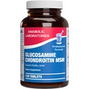 Visoka absorpcija Glukozamin Chondroitin MSM - Klinična Formula Bone Joint Tendon in Ligament dodatek z MSM glukozamin Chondroitin - Non-GMO Gluten Free & Made in The ZDA - 120 Servings