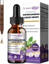 Totaria Liposomal Ashwagandha Tekoče kapljice w/Shilajit, Magnezij, Soursop, L-Theanin, Ultra Extact Izvleček korenine Ashwagandha 