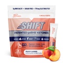Real Ketones BHB Exogene Ketones Drink Mix Packets Keto Elektroliti Powder Packets No Sladkor s 4 Glavnim napenjanje Elektroliti Plus Hidrating Patented Keto BHB - 30 Count Peach Caffeine