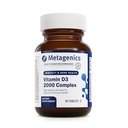 Metagenika D3 2000 i.e. Kompleksni vitamin D3 dodatek - podpira zdravje kosti, imunski in zdravi vnetni odziv* - z izoflavoni za absorpcijo - Gluten prost - 3 Mesec dobave - 90 število