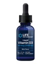 Življenjsko podaljšanje Tekoči vitamin D3 (Mint), 50 μg (2000 i.e.), Podpora imunskega sistema, zdravje kosti, zdravje celega telesa, okusna pepermint aroma, brez glutena, ne-GMO, 29,57 ml