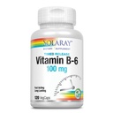 SOLARAY B-6 TSTR dodatek, 100mg 