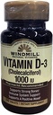 Naravni vitamini na veter Vitamin D-3 holekalciferol 1000IU Prehranske dopolnila 100 tablet (paket z 2)