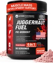 Juggernaut Fuel Preworkout. 30 Servingov. Brez sladkorja, brez umetnih sladil, Kreatin-free Formula z beta-alanin za energijo in hidracijo. Narejena v ZDA.