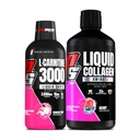 PROSUPPS L-karnitin 3000 brez stimulanta tekoči streli (zmajev sadež) Amino23 tekoči kolagen streli (berry)