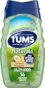TUMS Naravne žvečljive antacidne žveplenke za zgago, kokos Ananas - 56 Count