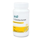 Klaire Labs SFI Health L-karnitin Tartrat - 500 mg aminokislina, stabiliziran L-karnitin - brez sintetičnega D-karnitina (60 kapsul)