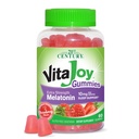 21. stoletje Healthcare VitaJoy Extra Strength Melatonin 10 mg Gummies, Jagoda, 60 Count, Red, 0.43 funtov, (Pack of 1)