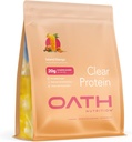 Oath Nutrition Clear Whey Isolate Protein Powder, Island Mango, 20g Popolne beljakovine na strežbo, Brez dodanega sladkorja, Grass-Fed, 18 Serving