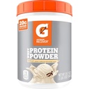 Gatorade Whey Protein Powder, 20 Servisi na kanister, 20 g beljakovin na serviranje, Vanilla, 19.7 Oz
