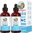 MaryRuth Organics, Ionic Cinkove tekoče kapljice za imuno podporo brez arome 4oz.(120 ml) 2 pakiranje