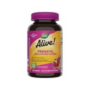 Živa pot narave! Predporodni multivitaminski, na rastlinah osnovani DHA za razvoj zdravih možganov in oči otroka*, vegetarijanski, pomarančni in malina limonada arome, 90 Gummies (Packaging maj Vary)