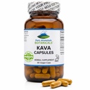 Čisti gorski botaniki Kapsule Kava Kava - 90 Košir Veganske kapice s 400mg izvlečekom korenine Wild Vanuatu Kava