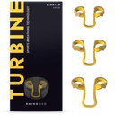 Turbine Nasal Dilator za športnike - paket 3 Turbine Dilators zasnovan za atletski trening - povečanje pretoka zraka pljuč za 38% med vadbo, športno usposabljanje, kolesarjenje in tek