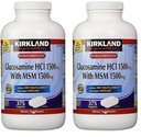 Kirkland podpis glukozamin z MSM, 375 tablete (2 pakiranji)