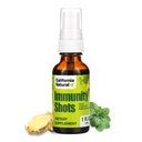 Kalifornijska naravna imuniteta 1oz steklenica, organska ingver koren, Origano olje - Potent & Čisti imunski sistem Booster - Podpora imunskega sistema in Wellness Shot (Pack of 1)