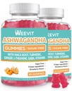 Ashwagandha Gumies z vitaminom D za ženske in moške, Ashwagandha Gummy z Maca Root Powder 