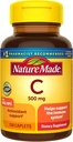 Vitamin C 500 mg Kapleti z Rose Hips, 130 Število