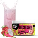 Wild Society - Premium nič sladkor elektroliti v prahu pijača mešamo, 3x Absorpcija Magnezij Glicinat - sladkor brez, nizko kalorie, znanost podprta, osvežilna Hidracija, jagodni Zmajev sadež, 30 Strežnice