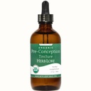 Herb Lore Organic Pre-Conception Tinkture – Alkohol brez tekoče plodnosti podpora za ženske