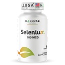 Hallusa Natural – Selen 60 tablete, antioksidant in imunske podpore, zdravje srca – 60 dnevna oskrba