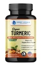 Kurkumin s črnim poprom in ingverjem 2250mg - Ultra Potentni Kurkuminoidi & BioPerin za skupno podporo, izboljšana biološka razpoložljivost, Imunsko zdravje - 90 Veganskih kapsul