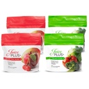 JuicePlus+ Sadje in zelenjava Soft Chews - Okusno vegansko sadje, Veggie Gummy Vitamini za odrasle in otroke - 4 Mesec dobave 4 paketi (2 od vsakega okusa)