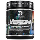 DRAGON PHARMA Venom Extreme Potency Pre-World, Laser Sharp Focus + Energija, intenzivna zmogljivost, Dokazane sestavine za izboljšano vazodilatacijo in vzdržljivost (40 Serving, Bomb Pop)