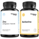3-v-1 Cinkov pikolinat Magnezij Glicinat Dodatki z vitaminom B6 + Berberine 1500mg HCl dodatek 