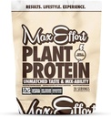 MAX EFFORT Rastlinski proteini v prahu, 17 G Pea proteini, na osnovi rastlin, brez glutena, z nizko vsebnostjo ogljikovih hidratov, shake ali smoothie Mix, obrok zamenjava, brez sirotke, brez sladkornih nadomestkov, vanilija cimet, 20 Srvg