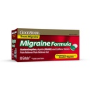 GoodSense Migraine Relief Geltabs, Acetamofen, Aspirin (NSAID) in Kofein, št. 80