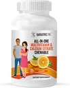 BariatricPal "ALL-IN-ONE" žvečljivi multivitamin s kalcijevim citratom in železom - oranžna (PLEARANCE: Best do 30. junija 2025)