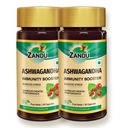 Kapsule Zandu Ashwagandha (120 kapsul), oblikovane s čistimi izvlečki Ashwagandha, Booster imunitete, za naravno moč telesa, Stress Buster (Pack 60 x 2)