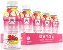 RYSE Clear Protein Drink - Jagodna banana - 100 kalorij, 22g sirotkinega izolata Protein Shake, Sugar-free, 0g Maščoba in laktoza-free - Osvežitev Beverage Ready to-Drink - 16,9 fl oz steklenice (12-Pack)