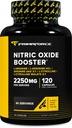 Primaforce Booster dušikovega oksida (2.250 mg, 120 kapsul) - 40 Servis naše mešanice za povečanje dušikovega oksida pred treningom in po njem