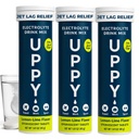 Uppy! Lemon-Lime Electrolyte Hydration Tablets – 30 Count (3x10) – Raztopine v vodi za hitro rehidracijo – Za potovanja, športi in festivali – Prenosni Elektrolitski Wellness Drink