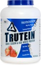 Body Nutrition Trutein High Protein Powder: 45% Whey, 45% Kazein, 10% Jajca bela, Gluten-free, Nizki natrij, Grass Fed Whey Protein Powder, Gym Supplement & Breakfast Shake, Jagode in smetana, 4lb