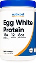 Nutricost Jajčne bele beljakovine v prahu 8oz (nearomatiziran) - brez glutena, brez glutena