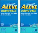 Aleve Tekoči geli 80ct. 24cs - 2 paketa