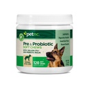 PetNC Natural Care Jetra Flavor,Cheese Pre & Probiotic Soft Chews for Dog 120 ct (Pack of 1) (Packaging May Vary)